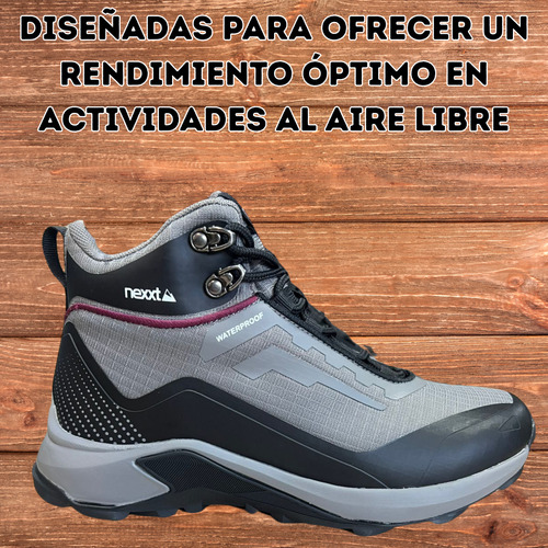 Botas Nexxt Trekking Impermeables Mujer Senderismo Urbana