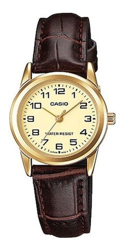 Reloj Casio Dama Ltp-v001gl-9b Marrón Relojesymas