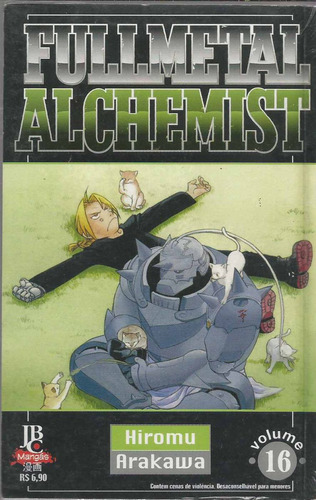 Fullmetal Alchemist Nº 16 1ª Serie - Jbc - Bonellihq 