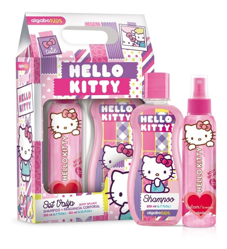 Hello Kitty Set Infantil (body Splash 125 Ml + Sh 200 Ml)
