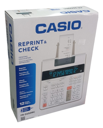 Calculadora Impresora Casio Fr2650rc