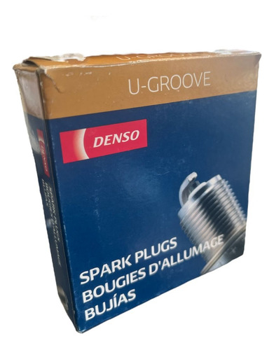 Kit 4 Bujías Xu22dr9#4 U-groove Denso