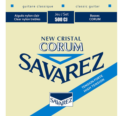 Encordado Guitarra Clasica Savarez 500cj Crist Corum Alta 6p