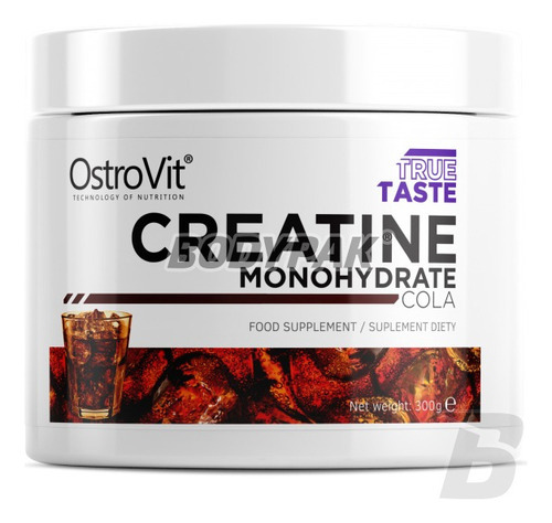 Creatine Monohydrate 300grs 120sv Cola - Ostrovit Sabor Cola