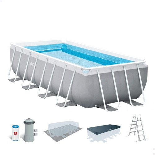 Piscina Intex Armable Rectangular 488x244x107cm 