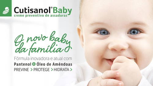 Imagem 2 de 5 de Cutisanol Baby Creme Preventivo De Assaduras Pomada Bebê 30g