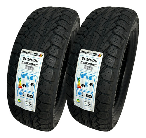 Kit 04 Pneus 205/60r16 92h Spm006 Speedmax All Terrain H