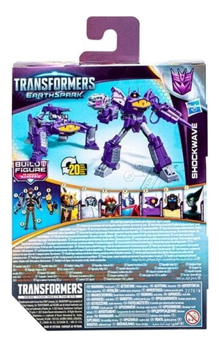 Figura De Shockwave Deluxe Class (12,5 Cm) Transformers +6