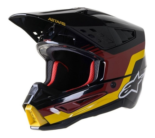 Casco Moto Cross Enduro Alpinestars Cross  S-m5 Venture