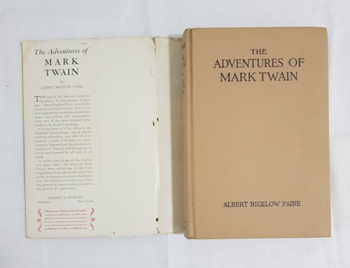 Libro Las Aventuras Mark Twain Albert Paine Ingles G10