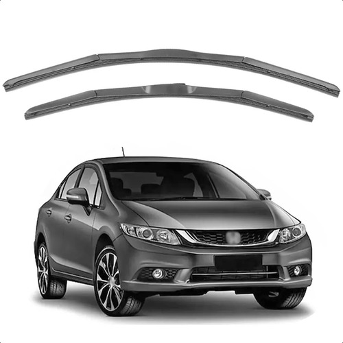 Par Palhetas Honda Civic 2012 2013 2014 2015 2016 Hibrida