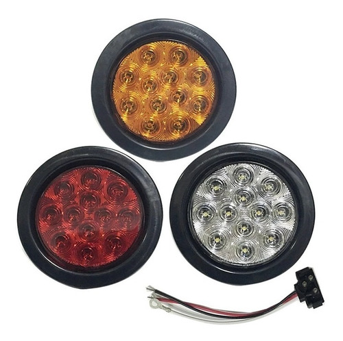 Faros Led Carreta 4  Adr E4 Sae Dot 12v