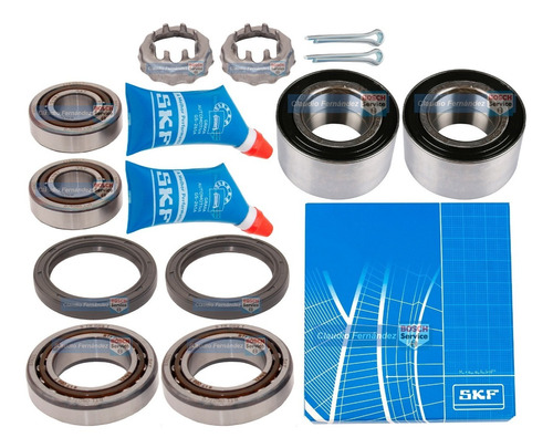 Kit De 4 Rulemanes De Rueda Vw Gol Power 1.4 1.6 2014 2015