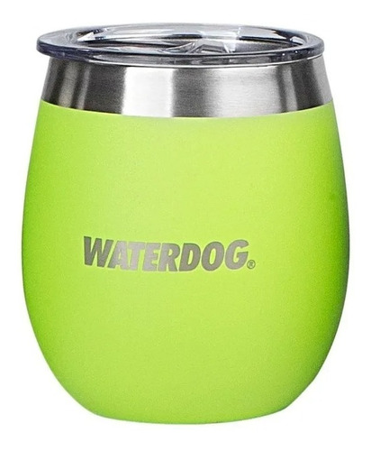 Vaso Mate Copon Waterdog Termico Acero Inox 240ml Con Tapa