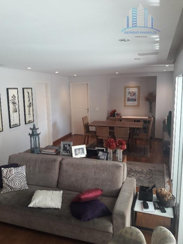 Imagem 4 de 30 de Apartamento Com 3 Dormitórios Para Alugar, 140 M² Por R$ 8.000,00/mês - Moema - São Paulo/sp - Ap2945