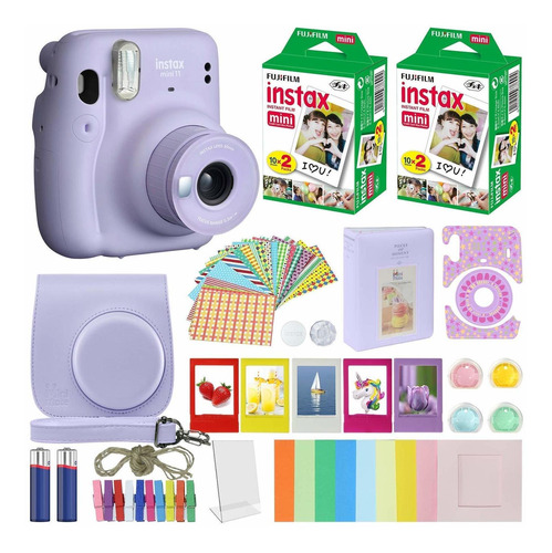 Fujifilm Instax Mini 11 Camara Instantanea + Accesorio Fuji