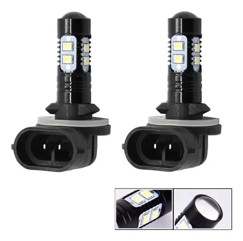 Kit De Focos Led 8000lm Luz Alta/baja/niebla Para Chevrolet