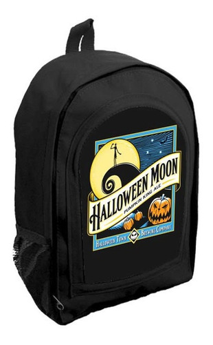 Mochila Negra Infantil Nena Nene Halloween Tt189