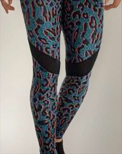 Legging Demillus Dance Tam Gr Cor Cinza Animal Print