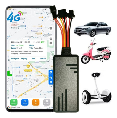 Gps Rastreador Para Motocicleta O Auto A Prueba De Agua