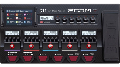 Zoom G11 Pedalera Multiefecto Para Guitarra Eléctrica