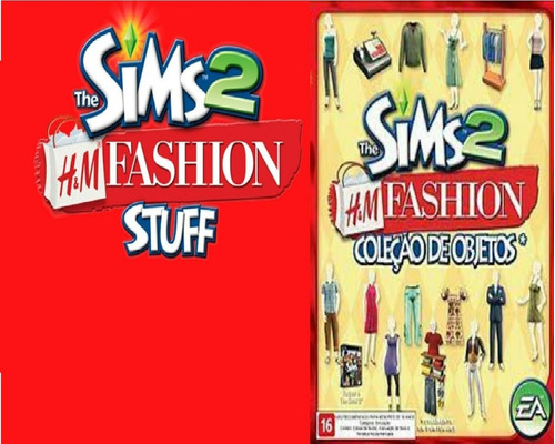 Game Pc The Sims 2 H & M Fashion Coleção De Objetos - Cd-rom