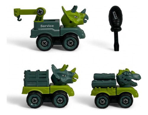 Juguete Niño Carros Armables Vehículos Kit Didáctico Metadino