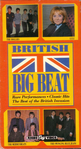 British Big Beat Lo Mejor De La Invasion Britanica Vhs Pvl