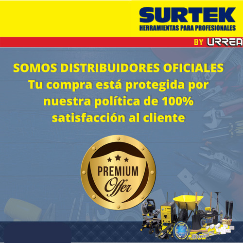 Escalera Tipo Taburete De Aluminio Con 2 Peldaños Surtek