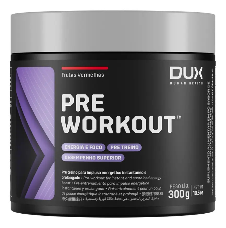 Pré Treino - Pre Workout Dux Nutrition 300g Sabor Mango twist