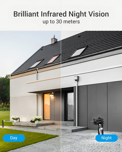 Câmera de segurança externa WiFi Ezviz CTq3w 1080 2mp