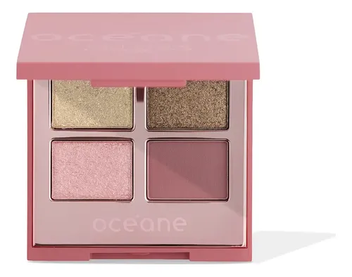 Paleta De Sombras - 4 Eyeshadow Glossy Océane Edition 4,5g