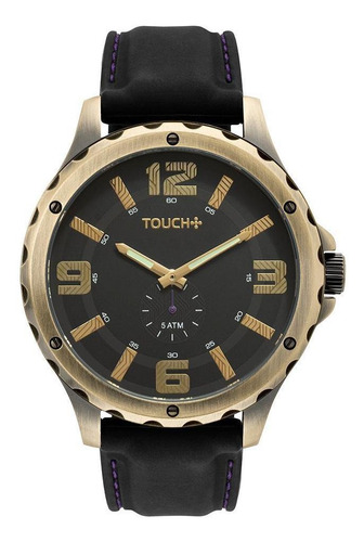 Relógio Touch Masculino Crush Dourado - Tw1l40ac/8p