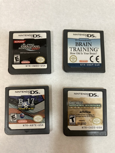 Pro Evolution Soccer 2007 + Brain Training - Nintendo Ds (Usado)
