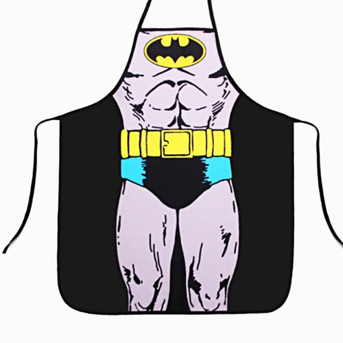 Delantal Cocina Batman - Super Héroe -liga De La Justicia
