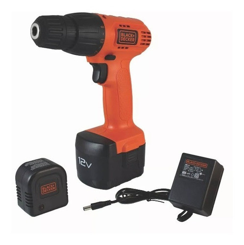 Taladro Inalámbrico 10 Mm 12v Cd121k Black+decker