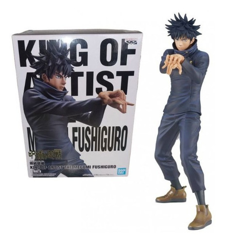 Imagen 1 de 5 de Figura Megumi Fushiguro Jujutsu Kaisen King Of Artist