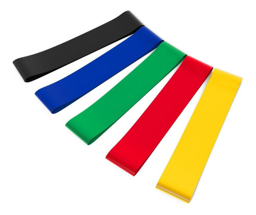 Kit De 5 Bandas Ligas De Resistencia Para Ejercicio Yoga