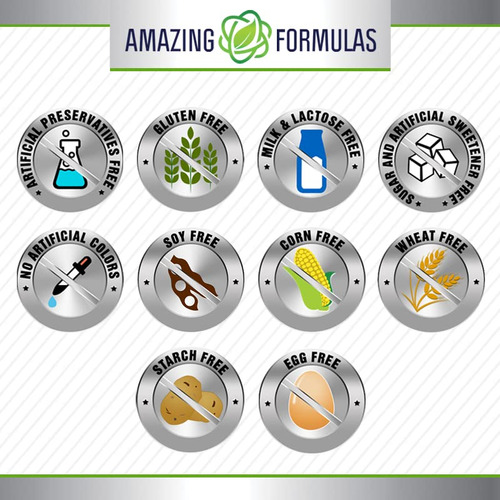 Suplemento Amazing Nutrition Picolinato De Cromo 1000mcg