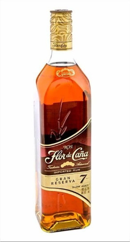 Ron Flor De Caña Gran Reserva 07 Años Rubio 750 Ml Licor