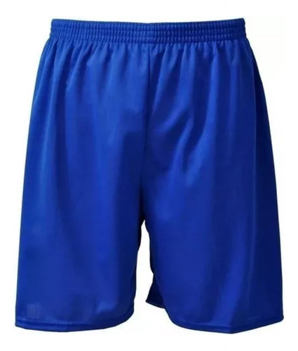 Short De Futbol Azul Drb Liso