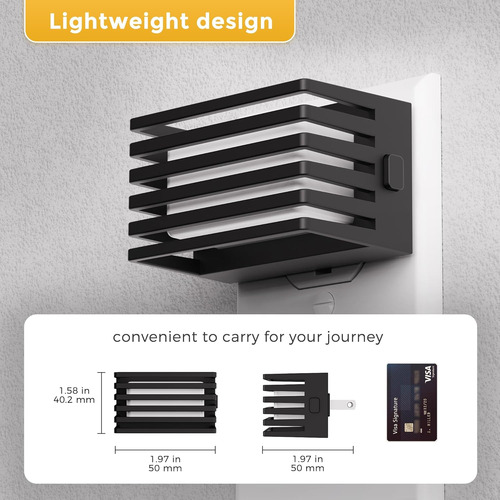 L Lohas Led Luces Nocturnas Enchufables A La Pared, Paquete