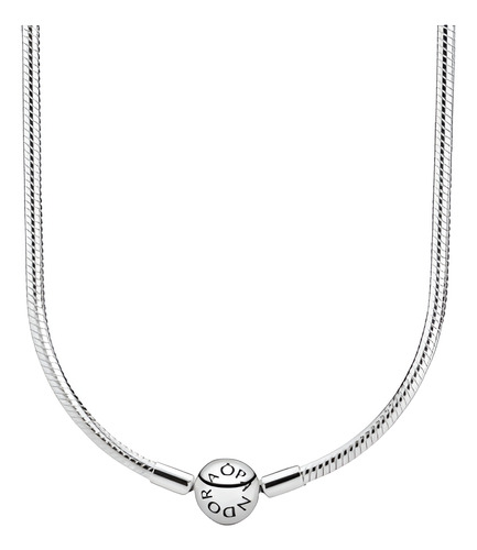 Collar Cadena De Serpiente Cierre Circular