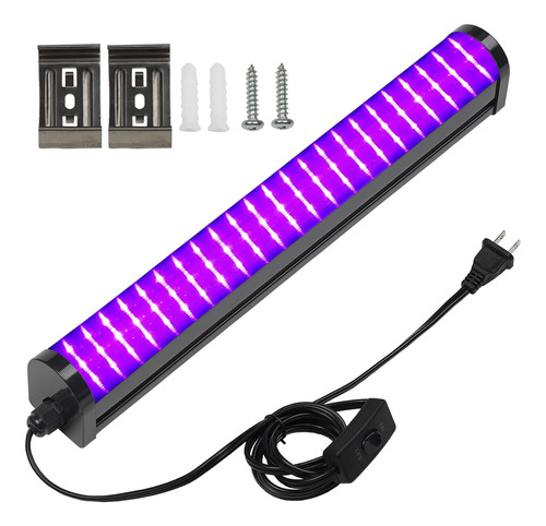 Barra De Luz Led Negra De 25 W Mejorada - Chip Led Grande De