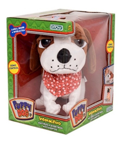 Perro Mascota Puppy Dog Interactivo Ladra Gruñe Orig Ditoys