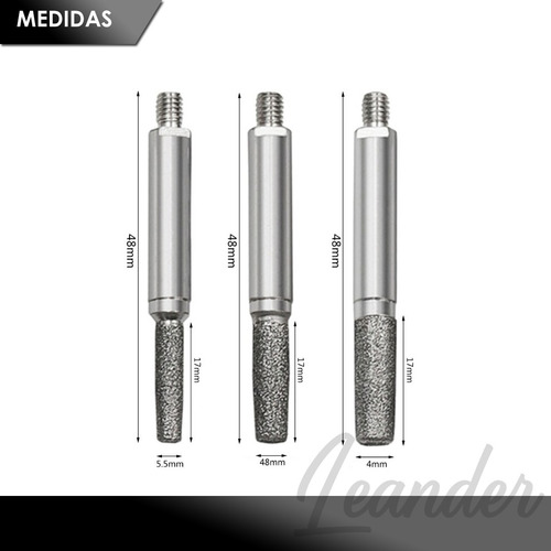 Kit 3 Limas Para Amolador Corrente Motosserra Afiação Afiar