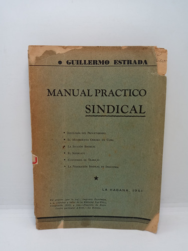 Manual Práctico Sindical - Guillermo Estrada - Sindicalismo