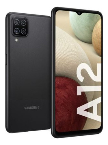 Samsung Galaxy A12 128gb 4gb Ram Negro Black - Excelente Negro (Reacondicionado)