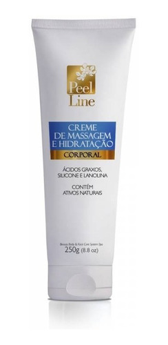 Creme De Massagem E Hidratação Corporal - 250g -  Peel Line