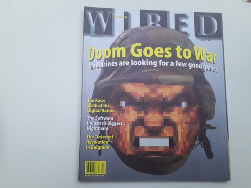 Revista Wired Doom Goes To War Abril 1997 5.04